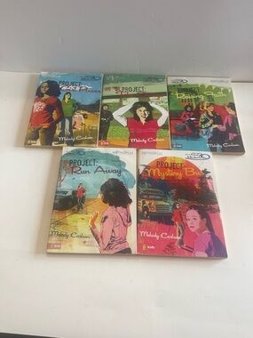 Melody Carlson Project Series Paperback Book Lot - Colorful Covers